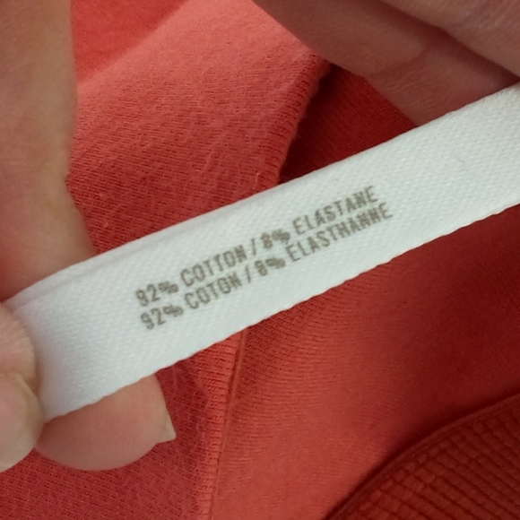 Aerie Chill Play Move Cotton Blend XS Orange Tie Dye Sports Bra Top - Picture 6 of 9